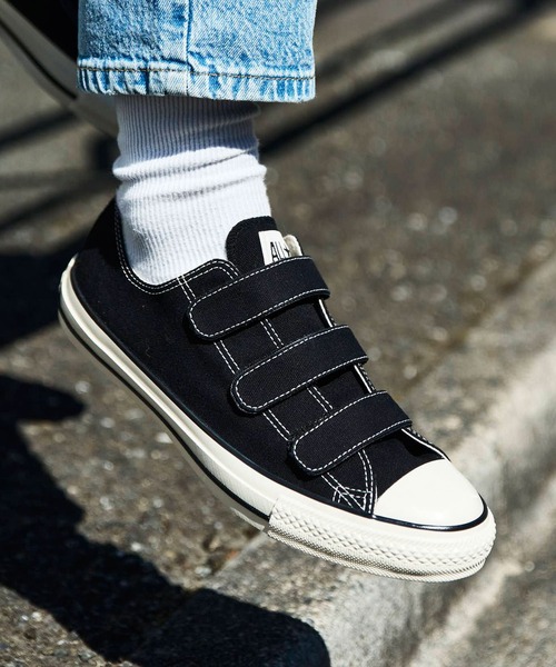 CONVERSE（コンバース）の「CONVERSE ALL STAR US V-3 OX / コンバース オールスター ユーエス オックス（スニーカー・メンズ・ブラック/ホワイト・27.0cm/27.5cm/23.5cm/28.0cm/25.0cm/24.5cm/25.5cm/22.5cm/26.0cm/23.0cm/26.5cm/24.0cm）」の4枚目の写真