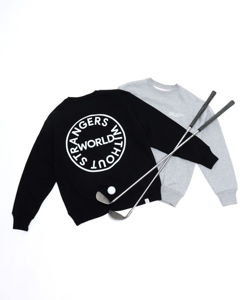 GIORDANO（ジョルダーノ）の「[ GIORDANO ] サークルロゴ 12.7オンス ヘヴィーウェイトクルーネックスウェット (ユニセックス）（スウェット・レディース・ブラック/杢グレー・LARGE/MEDIUM/X-LARGE/SMALL）」の9枚目の写真