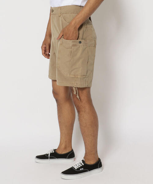 AVIREX(アヴィレックス)の「フェイド ウォッシュ マテリアル コンビネーション カーゴ ショーツ / FADE WASH MATELIAL COMBINATION CARGO SHORTS(カーゴパンツ・メンズ・カーキ/オリーブ/チャコール・X-LARGE/XX-LARGE/MEDIUM/LARGE)」の3枚目の写真