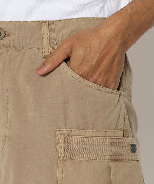 AVIREX(アヴィレックス)の「フェイド ウォッシュ マテリアル コンビネーション カーゴ ショーツ / FADE WASH MATELIAL COMBINATION CARGO SHORTS(カーゴパンツ・メンズ・カーキ/オリーブ/チャコール・X-LARGE/XX-LARGE/MEDIUM/LARGE)」の7枚目の写真