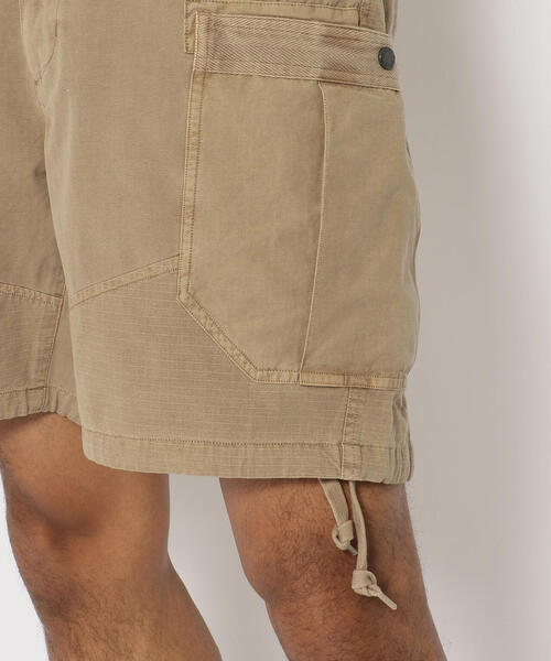 AVIREX(アヴィレックス)の「フェイド ウォッシュ マテリアル コンビネーション カーゴ ショーツ / FADE WASH MATELIAL COMBINATION CARGO SHORTS(カーゴパンツ・メンズ・カーキ/オリーブ/チャコール・X-LARGE/XX-LARGE/MEDIUM/LARGE)」の9枚目の写真