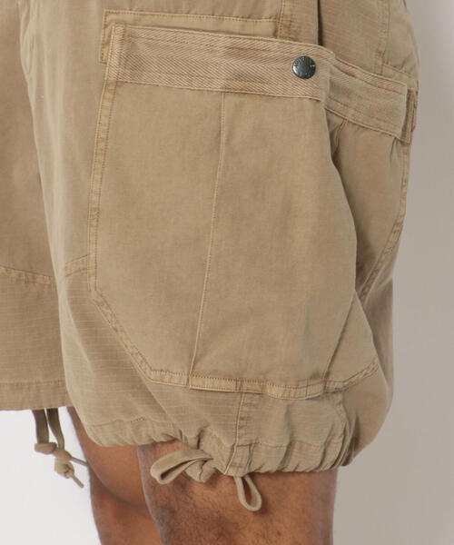 AVIREX(アヴィレックス)の「フェイド ウォッシュ マテリアル コンビネーション カーゴ ショーツ / FADE WASH MATELIAL COMBINATION CARGO SHORTS(カーゴパンツ・メンズ・カーキ/オリーブ/チャコール・X-LARGE/XX-LARGE/MEDIUM/LARGE)」の10枚目の写真