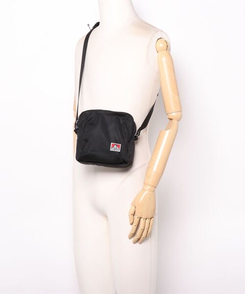 BEN DAVIS(ベンデイビス)の「《BEN DAVIS》MESH POCKET SHOULDER(ショルダーバッグ・メンズ・ブラック/ベージュ/ネイビー/ブラウン・FREE)」の9枚目の写真