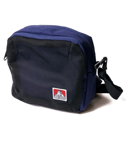 BEN DAVIS(ベンデイビス)の「《BEN DAVIS》MESH POCKET SHOULDER(ショルダーバッグ・メンズ・ブラック/ベージュ/ネイビー/ブラウン・FREE)」の5枚目の写真