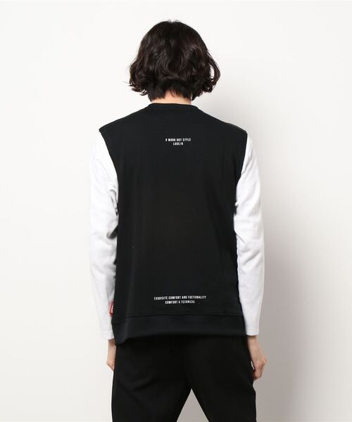 LUXE/R（ラグジュ）の「(RM)【ユニセックス】【LUXE/R】ノースリーブ スウェット プルオーバー（スウェット・メンズ・ホワイト/ベージュ/ブラック・X-LARGE/MEDIUM/LARGE）」の7枚目の写真