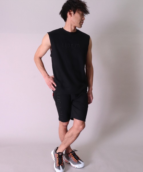 LUXE/R（ラグジュ）の「(RM)【ユニセックス】【LUXE/R】ノースリーブ スウェット プルオーバー（スウェット・メンズ・ホワイト/ベージュ/ブラック・X-LARGE/MEDIUM/LARGE）」の9枚目の写真