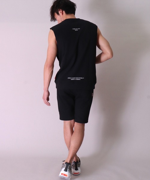 LUXE/R（ラグジュ）の「(RM)【ユニセックス】【LUXE/R】ノースリーブ スウェット プルオーバー（スウェット・メンズ・ホワイト/ベージュ/ブラック・X-LARGE/MEDIUM/LARGE）」の10枚目の写真