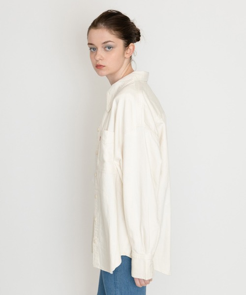 Levi's（リーバイス）の「JADON デニムシャツ ECRU CREW（シャツ/ブラウス・レディース・マルチ・S/M/XS）」の4枚目の写真