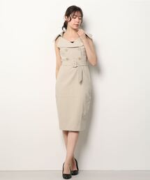Guess | MARCIANO Audrey Portrait Neck Dress(ワンピース)