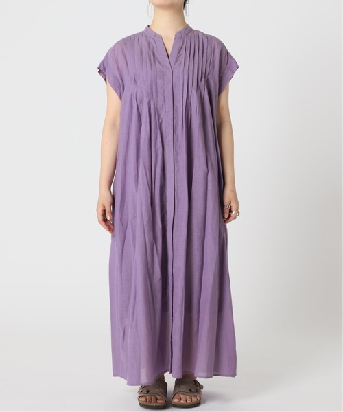 B.C STOCK（ベーセーストック）の「ボイルタックワンピース（ワンピース・レディース・ブラック/パープル/ピンク/グリーン・FREE）」の21枚目の写真