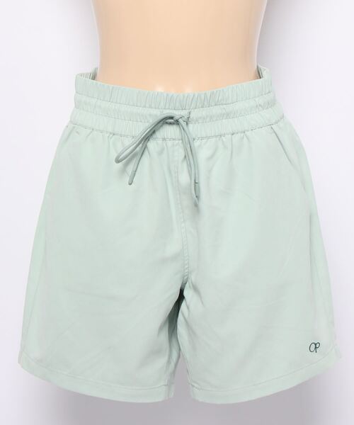 Ocean Pacific(オーシャンパシフィック)の「【OP:オーピー】レディースサーフトランクス ボードショーツ 水着(水着・レディース・チャコールグレー/ベージュ/オレンジ/ブルー/ミント/ラベンダー・MEDIUM/LARGE/X-LARGE)」の4枚目の写真