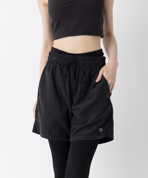 Ocean Pacific(オーシャンパシフィック)の「【OP:オーピー】レディースサーフトランクス ボードショーツ 水着(水着・レディース・チャコールグレー/ベージュ/オレンジ/ブルー/ミント/ラベンダー・MEDIUM/LARGE/X-LARGE)」の2枚目の写真