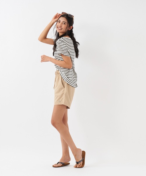 Ocean Pacific(オーシャンパシフィック)の「【OP:オーピー】レディースサーフトランクス ボードショーツ 水着(水着・レディース・チャコールグレー/ベージュ/オレンジ/ブルー/ミント/ラベンダー・MEDIUM/LARGE/X-LARGE)」の8枚目の写真