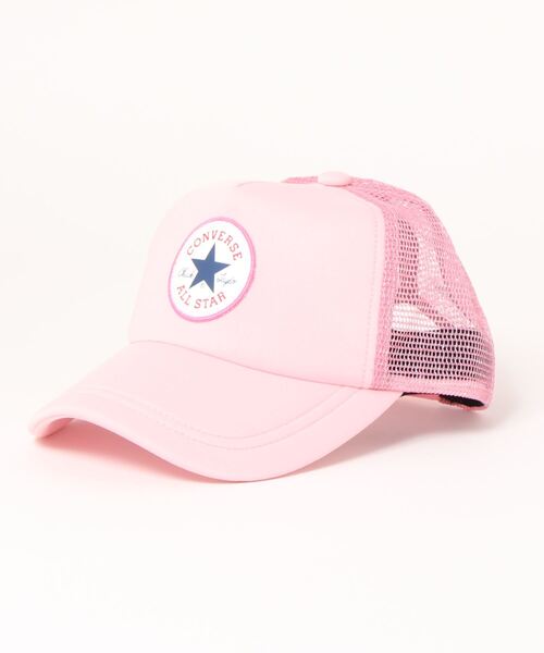CONVERSE（コンバース）の「CONVERSE/コンバース　MESH 5P CAP（キャップ・キッズ・ライトブルー/ピンク系その他/ピンク/パープル・53-55cm）」の4枚目の写真