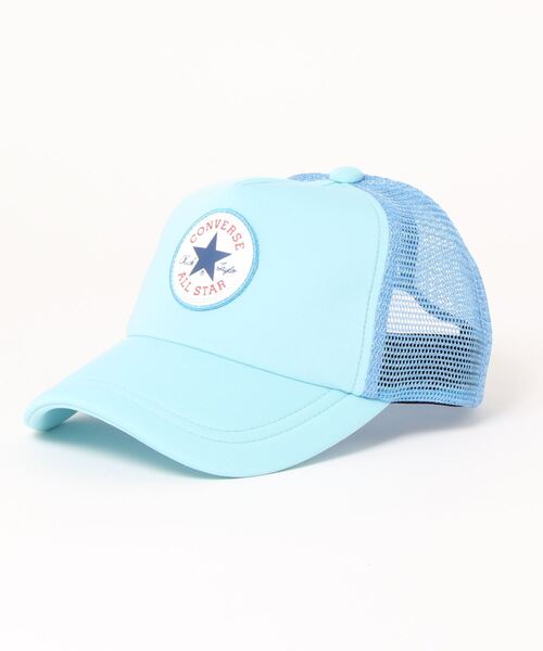 CONVERSE（コンバース）の「CONVERSE/コンバース　MESH 5P CAP（キャップ・キッズ・ライトブルー/ピンク系その他/ピンク/パープル・53-55cm）」の2枚目の写真