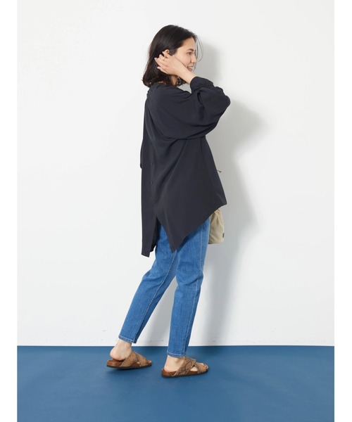 AMERICAN HOLIC（アメリカンホリック）の「PU クロスストラップコンフォートサンダル（サンダル・レディース・ベージュ/グレー・S/M/L）」の6枚目の写真