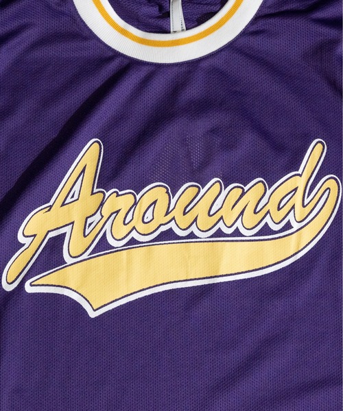 JOHN'S CLOSET（ジョンズクローゼット）の「【i】メッシュプリントゲームシャツ（ベスト・メンズ・ブラック/グリーン/パープル・LARGE/MEDIUM/X-LARGE）」の7枚目の写真