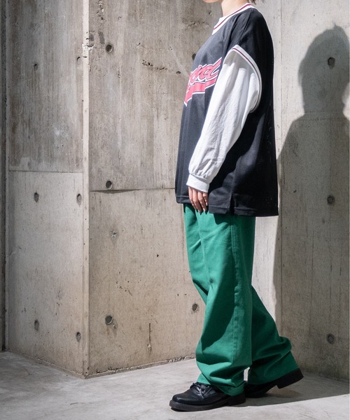 JOHN'S CLOSET（ジョンズクローゼット）の「【i】メッシュプリントゲームシャツ（ベスト・メンズ・ブラック/グリーン/パープル・LARGE/MEDIUM/X-LARGE）」の14枚目の写真