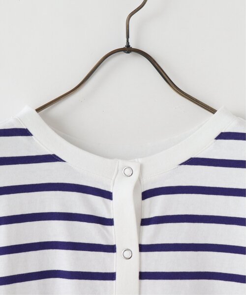 frames RAY CASSIN（フレームスレイカズン）の「WEB限定．USAコットン前後2WAYカーディガン（カーディガン/ボレロ・レディース・ピンク系/ネイビー系/ネイビー/ピンク・FREE）」の21枚目の写真