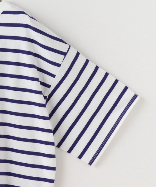 frames RAY CASSIN（フレームスレイカズン）の「WEB限定．USAコットン前後2WAYカーディガン（カーディガン/ボレロ・レディース・ピンク系/ネイビー系/ネイビー/ピンク・FREE）」の15枚目の写真