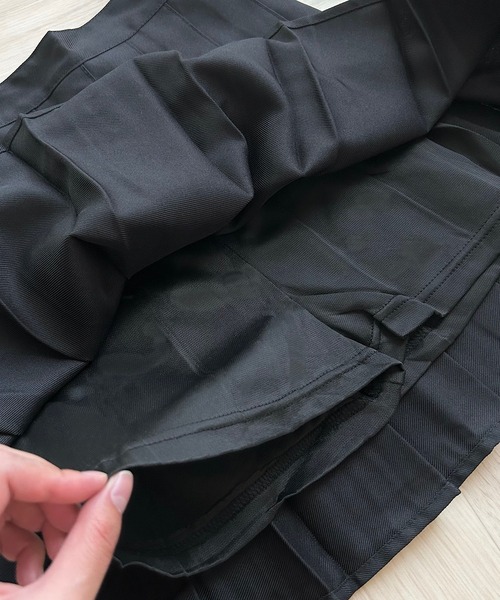 Cham.（チャム）の「プリーツミニスカート（スカート・レディース・ブラック/ブラウン/グレー・F）」の16枚目の写真