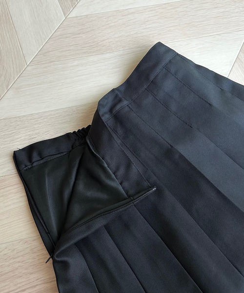 Cham.（チャム）の「プリーツミニスカート（スカート・レディース・ブラック/ブラウン/グレー・F）」の17枚目の写真