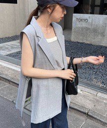 DISCOAT | サイドオープンジレ(ベスト)