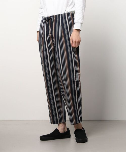 A VONTADE(アボンタージ)の「【A VONTADE】ア ボンタージ/Lax Easy Pants(その他パンツ・メンズ・ベージュ/ネイビー・MEDIUM/LARGE)」の1枚目の写真