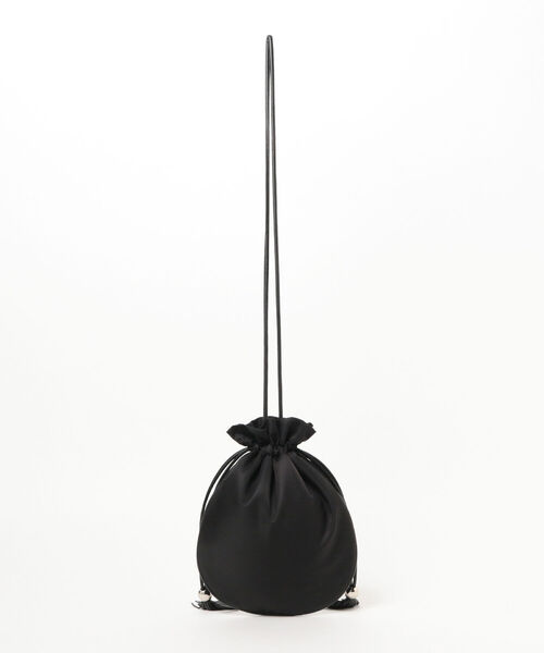 Ray BEAMS(レイビームス)の「CONTROL FREAK / スタッズ コンチョ 巾着 バッグ(メッセンジャーバッグ・レディース・ブラック/オリーブ・ONE SIZE)」の5枚目の写真