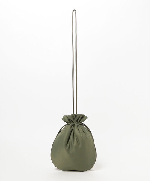 Ray BEAMS(レイビームス)の「CONTROL FREAK / スタッズ コンチョ 巾着 バッグ(メッセンジャーバッグ・レディース・ブラック/オリーブ・ONE SIZE)」の9枚目の写真