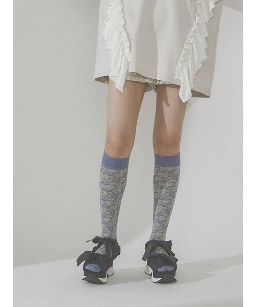 merry jenny(メリージェニー)の「リボンスニーカーサンダル(サンダル・レディース・アイボリー/ブラック・SMALL/MEDIUM/LARGE)」の6枚目の写真