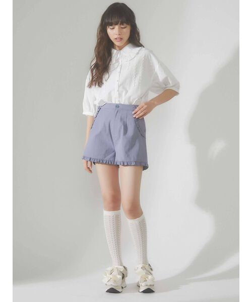 merry jenny(メリージェニー)の「リボンスニーカーサンダル(サンダル・レディース・アイボリー/ブラック・SMALL/MEDIUM/LARGE)」の12枚目の写真