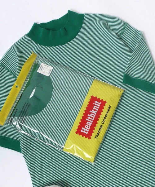 THERMAL MOCK NECK LS TEEワッフル生地モックネックTシャツ THERMAL MOCK NECK LS TEEワッフル生地モックネックTシャツ THERMAL