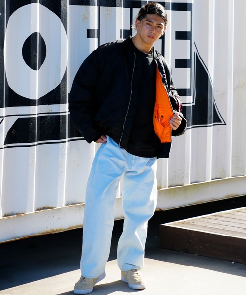 セール】【ムラサキスポーツ限定】ALPHA/アルファ MA-1 ナイロン