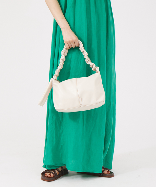 LOWELL things（ロウェル　シングス）の「Mashum/ｷﾞｬｻﾞｰﾜﾝｼｮﾙﾀﾞｰ/ホーボーバッグ（トートバッグ・レディース・ブラウン/ブルー/イエロー/アイボリー・フリー）」の2枚目の写真