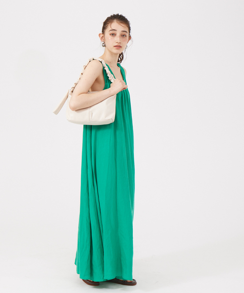 LOWELL things（ロウェル　シングス）の「Mashum/ｷﾞｬｻﾞｰﾜﾝｼｮﾙﾀﾞｰ/ホーボーバッグ（トートバッグ・レディース・ブラウン/ブルー/イエロー/アイボリー・フリー）」の18枚目の写真