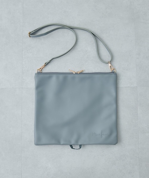 natural couture(ナチュラルクチュール)の「ナチュのカラフル推し活GOODS/WEB限定/大人も持ちやすい!うちわケース(その他雑貨・レディース・ブラック/ベージュ/グレー/サックスブルー/ピンク/イエロー/アイボリー/ミント/ラベンダー・FREE)」の4枚目の写真