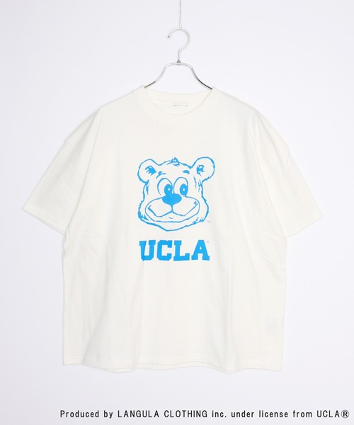 UCLA(ユーシーエルエー)の「UCLA ヘビーウエイト ビッグシルエットTシャツ(Tシャツ/カットソー・メンズ・ホワイト/ブラック/ブルー/スミクロ/ダークグリーン・M/L/XL)」の2枚目の写真