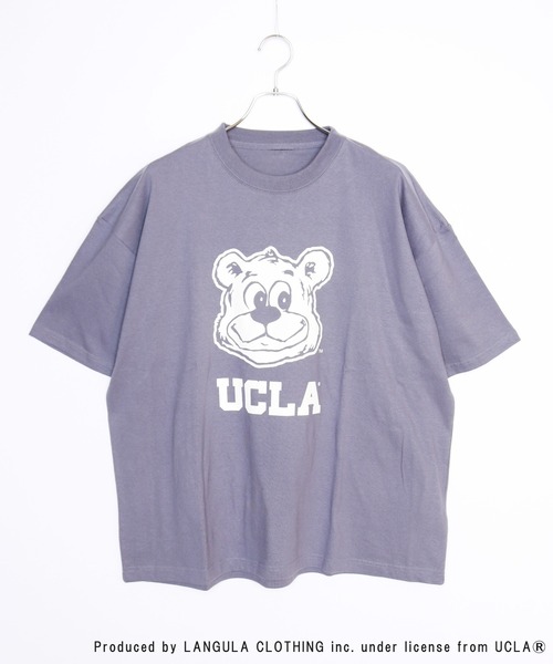 UCLA(ユーシーエルエー)の「UCLA ヘビーウエイト ビッグシルエットTシャツ(Tシャツ/カットソー・メンズ・ホワイト/ブラック/ブルー/スミクロ/ダークグリーン・M/L/XL)」の5枚目の写真