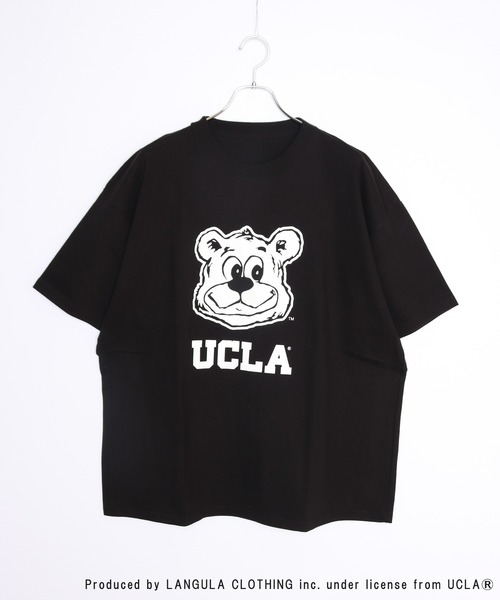 UCLA(ユーシーエルエー)の「UCLA ヘビーウエイト ビッグシルエットTシャツ(Tシャツ/カットソー・メンズ・ホワイト/ブラック/ブルー/スミクロ/ダークグリーン・M/L/XL)」の1枚目の写真