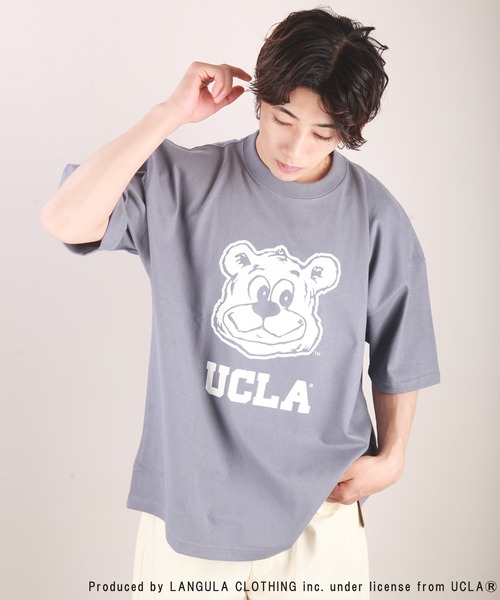 UCLA(ユーシーエルエー)の「UCLA ヘビーウエイト ビッグシルエットTシャツ(Tシャツ/カットソー・メンズ・ホワイト/ブラック/ブルー/スミクロ/ダークグリーン・M/L/XL)」の12枚目の写真