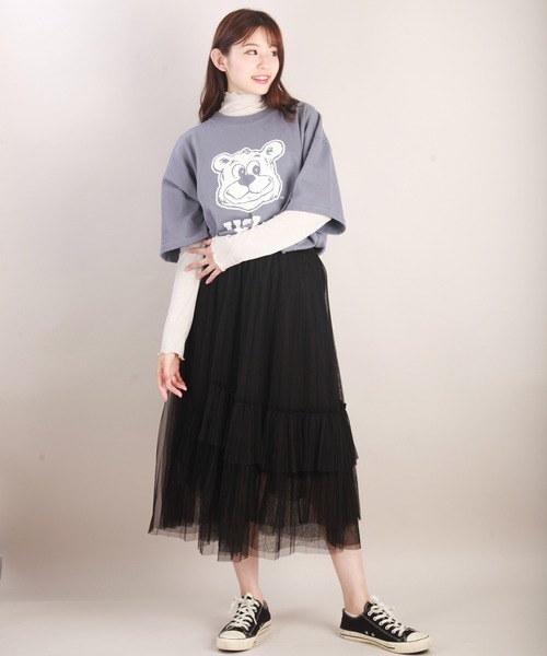 UCLA(ユーシーエルエー)の「UCLA ヘビーウエイト ビッグシルエットTシャツ(Tシャツ/カットソー・メンズ・ホワイト/ブラック/ブルー/スミクロ/ダークグリーン・M/L/XL)」の9枚目の写真