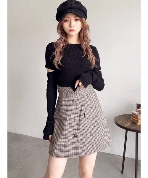 RESEXXY（リゼクシー）の「ハイウエストスカパン（その他パンツ・レディース・ブラック/ブラウン/その他1・FREE）」の21枚目の写真