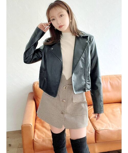 RESEXXY（リゼクシー）の「ハイウエストスカパン（その他パンツ・レディース・ブラック/ブラウン/その他1・FREE）」の15枚目の写真