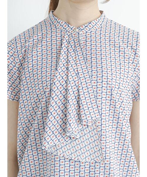 Te chichi（テチチ）の「ラッフルボウタイブラウス（シャツ/ブラウス・レディース・ブラック/オフホワイト/ピンク/ブルー・ﾌﾘ-）」の18枚目の写真