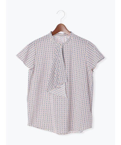 Te chichi（テチチ）の「ラッフルボウタイブラウス（シャツ/ブラウス・レディース・ブラック/オフホワイト/ピンク/ブルー・ﾌﾘ-）」の14枚目の写真