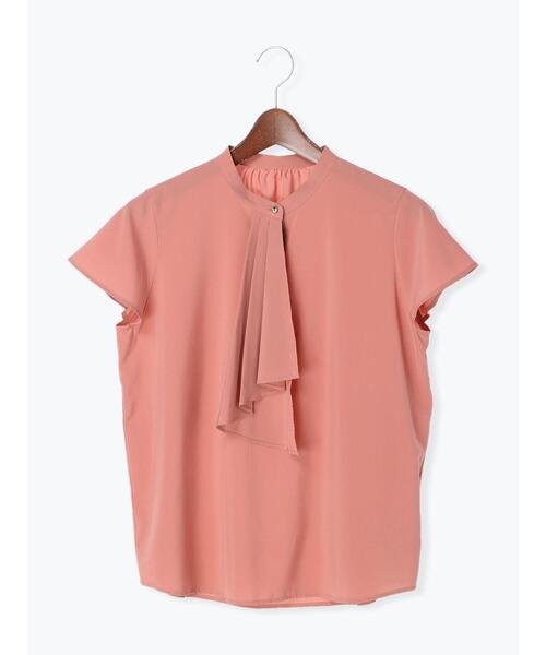 Te chichi（テチチ）の「ラッフルボウタイブラウス（シャツ/ブラウス・レディース・ブラック/オフホワイト/ピンク/ブルー・ﾌﾘ-）」の7枚目の写真