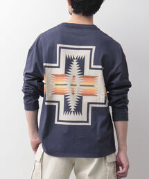 【PENDLETON/ペンドルトン】バックプリント ロンT 長袖Tシャツ ビッグシルエット
