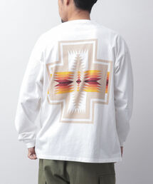 【PENDLETON/ペンドルトン】バックプリント ロンT 長袖Tシャツ ビッグシルエット