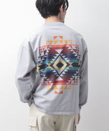 【PENDLETON/ペンドルトン】バックプリント ロンT 長袖Tシャツ ビッグシルエット